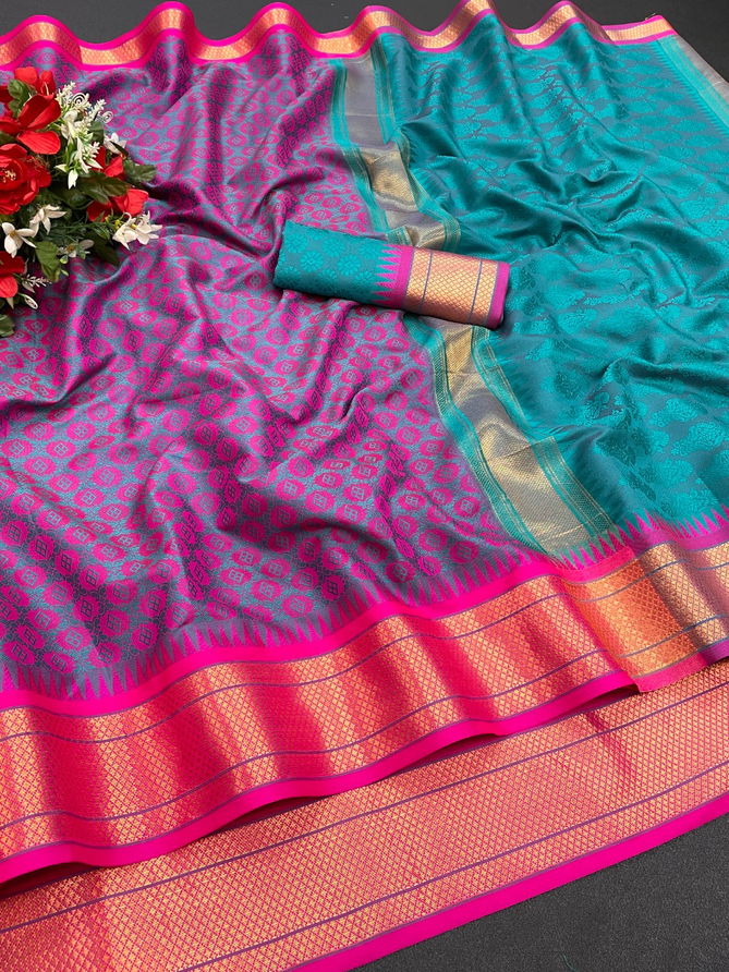 Maahi 53 Festive Wear Designer Banarasi Silk Saree Collection